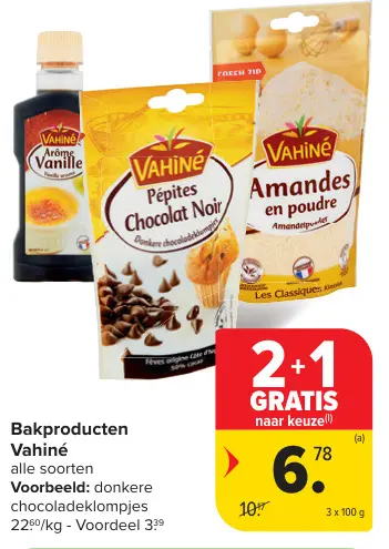 Promotie: Bakproducten