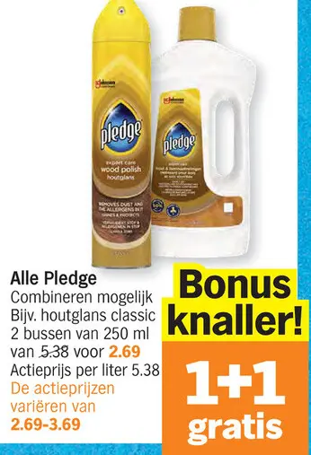 Promotie: Alle Pledge
