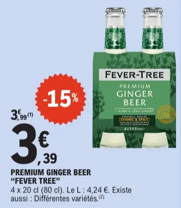 Promotie: Premium ginger beer