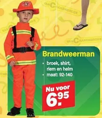 Promotie: Brandweerman