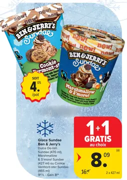 Offre: Glace Sundae