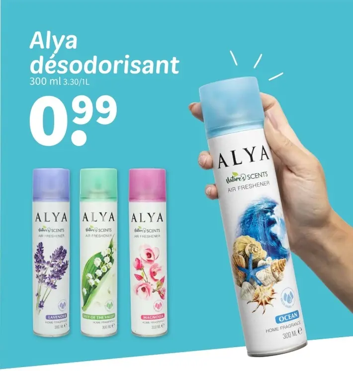 Offre: Alya désodorisant