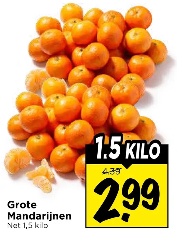 Aanbieding: Grote Mandarijnen