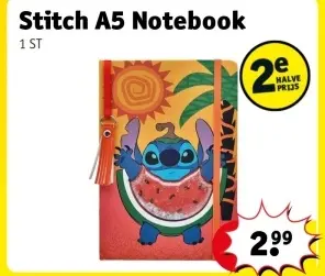 Aanbieding: Stitch A5 Notebook