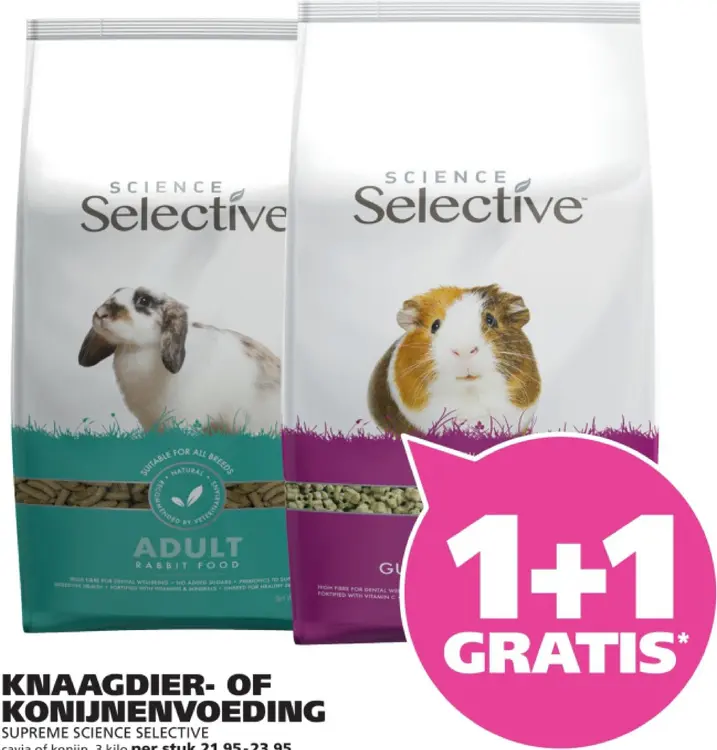 Aanbieding: Knaagdier- of konijnenvoeding