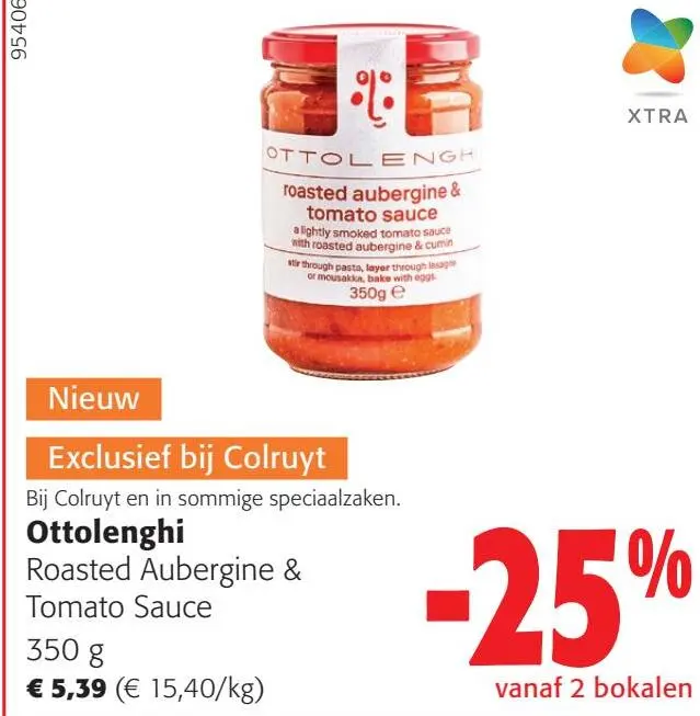 Aanbieding: Roasted Aubergine & Tomato Sauce