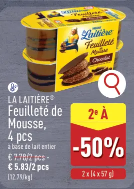 Offre: Feuilleté de Mousse