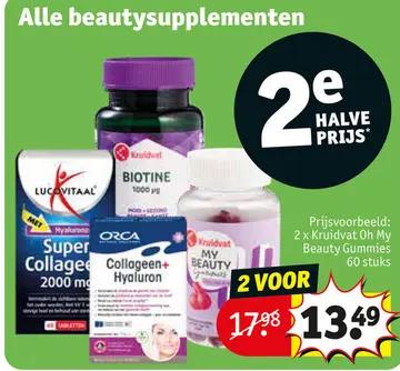 Aanbieding: Alle beautysupplementen