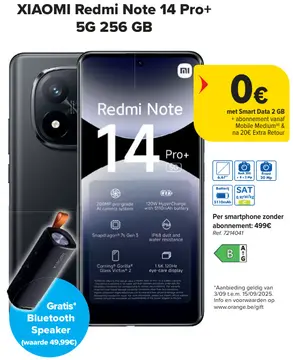 Aanbieding: XIAOMI Redmi Note 14 Pro+