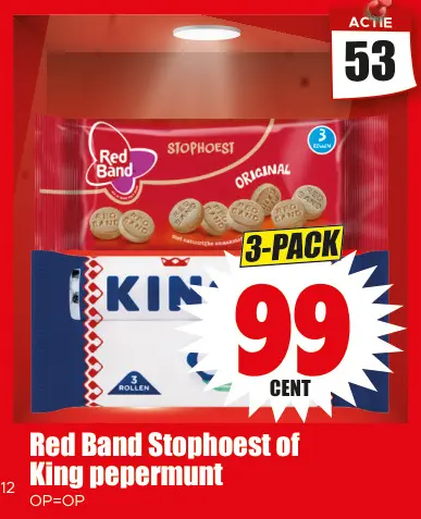 Aanbieding: Red Band Stophoest of King