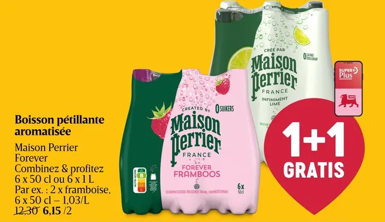 Offre: Boisson pétillante aromatisée