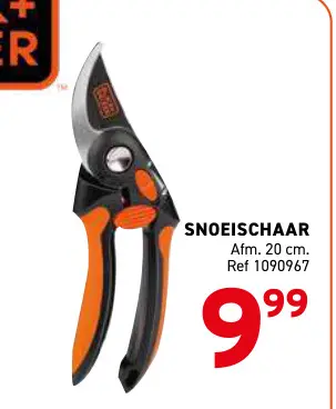 Promotie: Snoeischaar