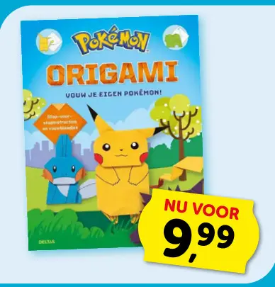 Aanbieding: Pokémon Origami