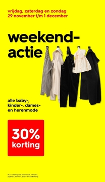 Aanbieding: weekend-actie