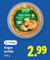 Aanbieding: Vegan tortilla