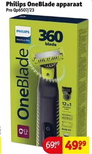 Aanbieding: OneBlade apparaat