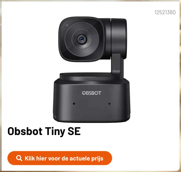 Promotie: Obsbot Tiny SE