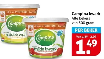 Aanbieding: Campina kwark