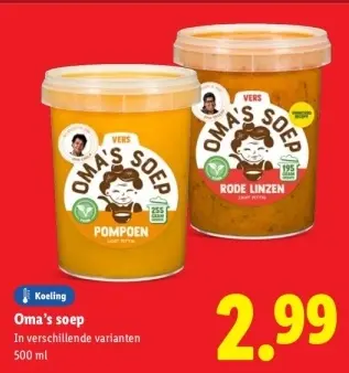 Aanbieding: Oma's soep