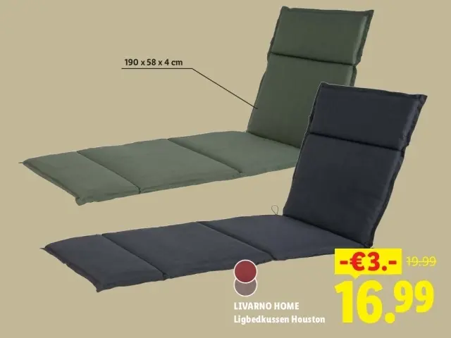 Aanbieding: Ligbedkussen Houston