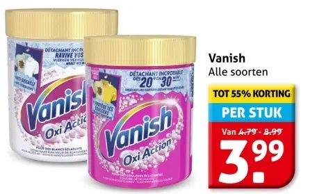 Aanbieding: Vanish Oxi Action