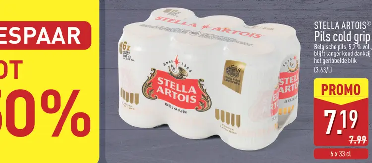 Promotie: Pils cold grip