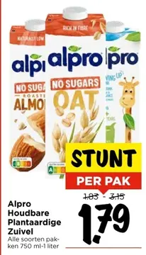 Aanbieding: Alpro Houdbare Plantaardige Zuivel