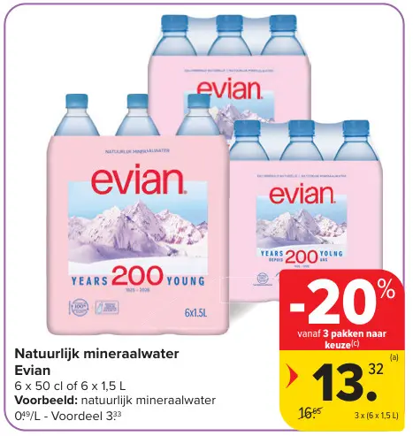 Promotie: Natuurlijk mineraalwater