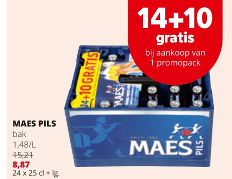 Promotie: Maes pils
