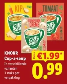 Aanbieding: Cup-a-soup