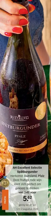 Aanbieding: AH Excellent Selectie Spätburgunder
