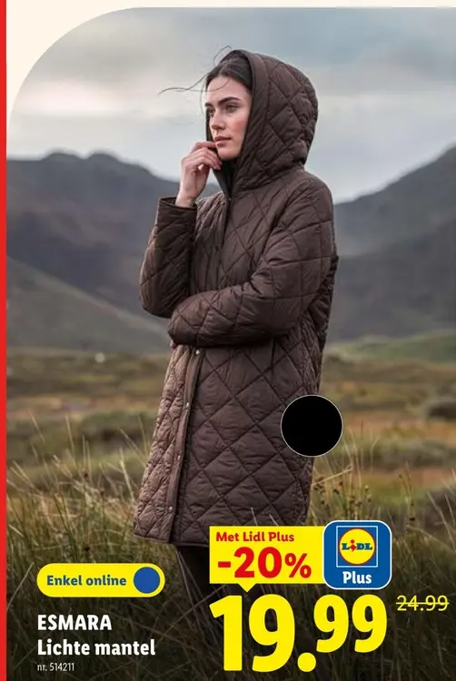 Promotie: Lichte mantel