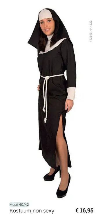Promotie: Kostuum non sexy