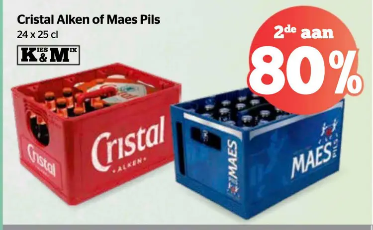 Promotie: Cristal Alken of Maes Pils