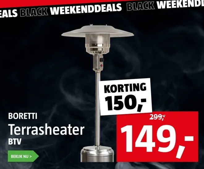 Aanbieding: Terrasheater
