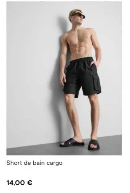 Offre: Short de bain cargo