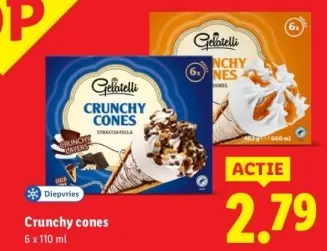 Aanbieding: Crunchy cones