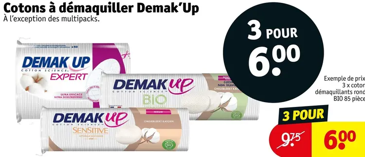 Offre: Cotons à démaquiller