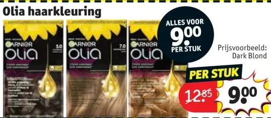 Promotie: Olia haarkleuring