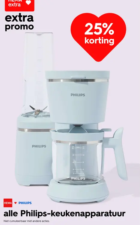 Promotie: Philips keukenapparatuur