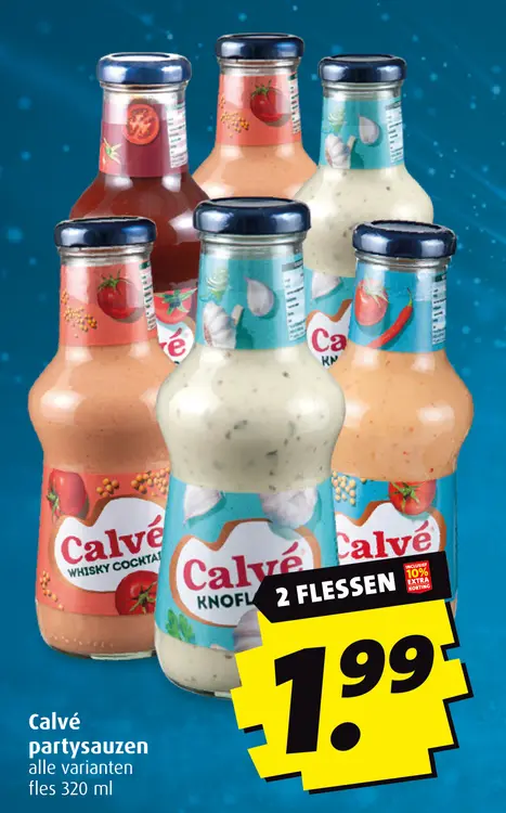 Aanbieding: Calvé partysauzen