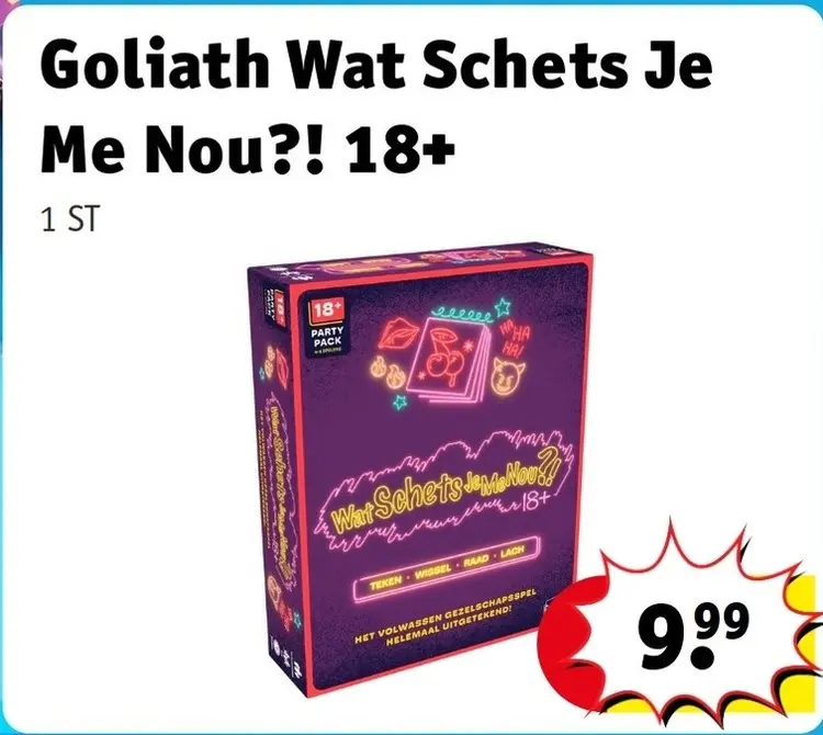 Aanbieding: Wat Schets Je Me Nou?! 18+