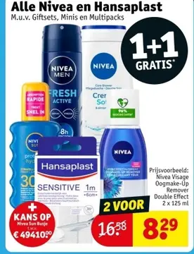 Aanbieding: Nivea en Hansaplast
