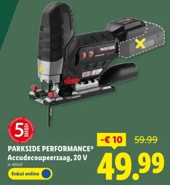 Promotie: Accudecoupeerzaag