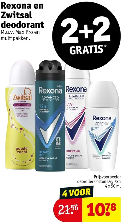 Aanbieding: Deodorant