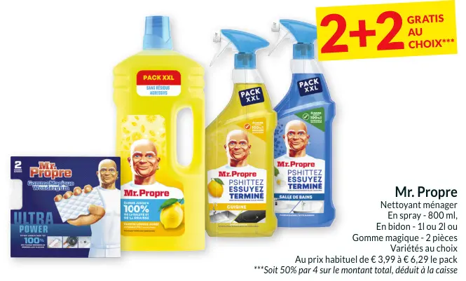 Offre: Nettoyant ménager