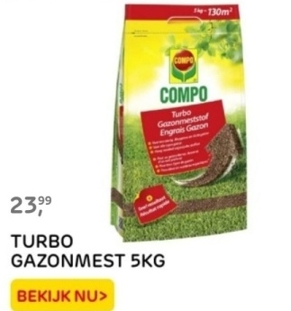 Aanbieding: turbo gazonmeststof