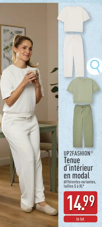 Offre: Tenue d'intérieur en modal