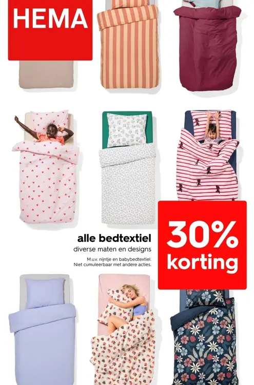 Promotie: Bedtextiel