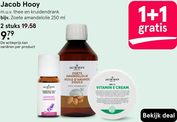 Aanbieding: Zoete amandelolie
